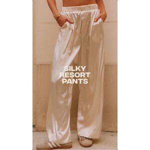 Daily Drills silky resort pants